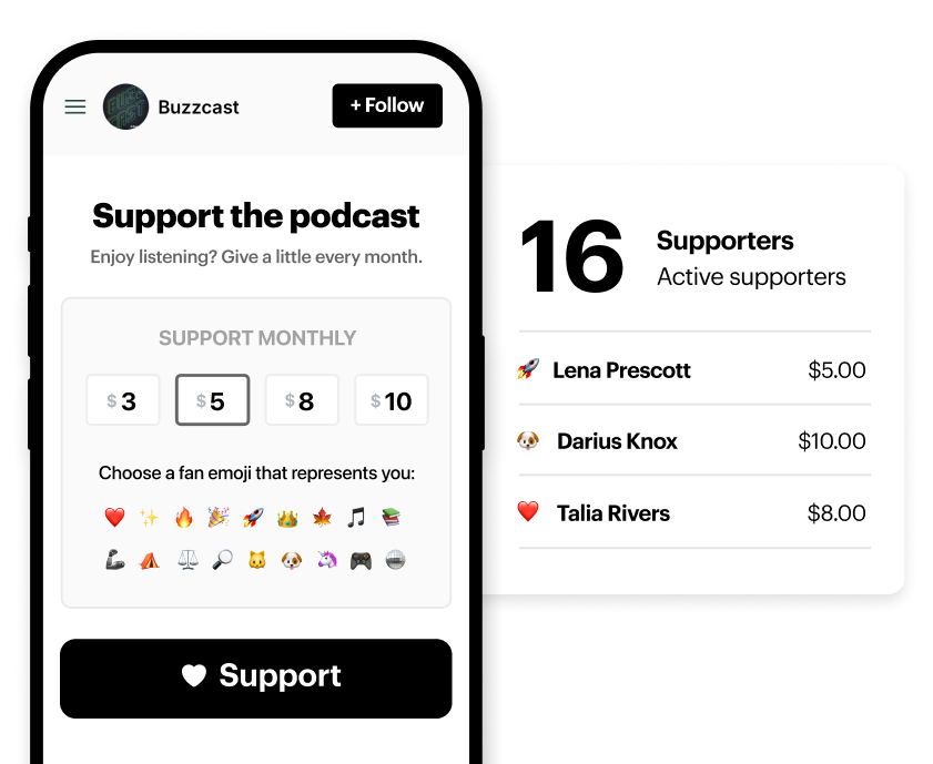 Listener Support